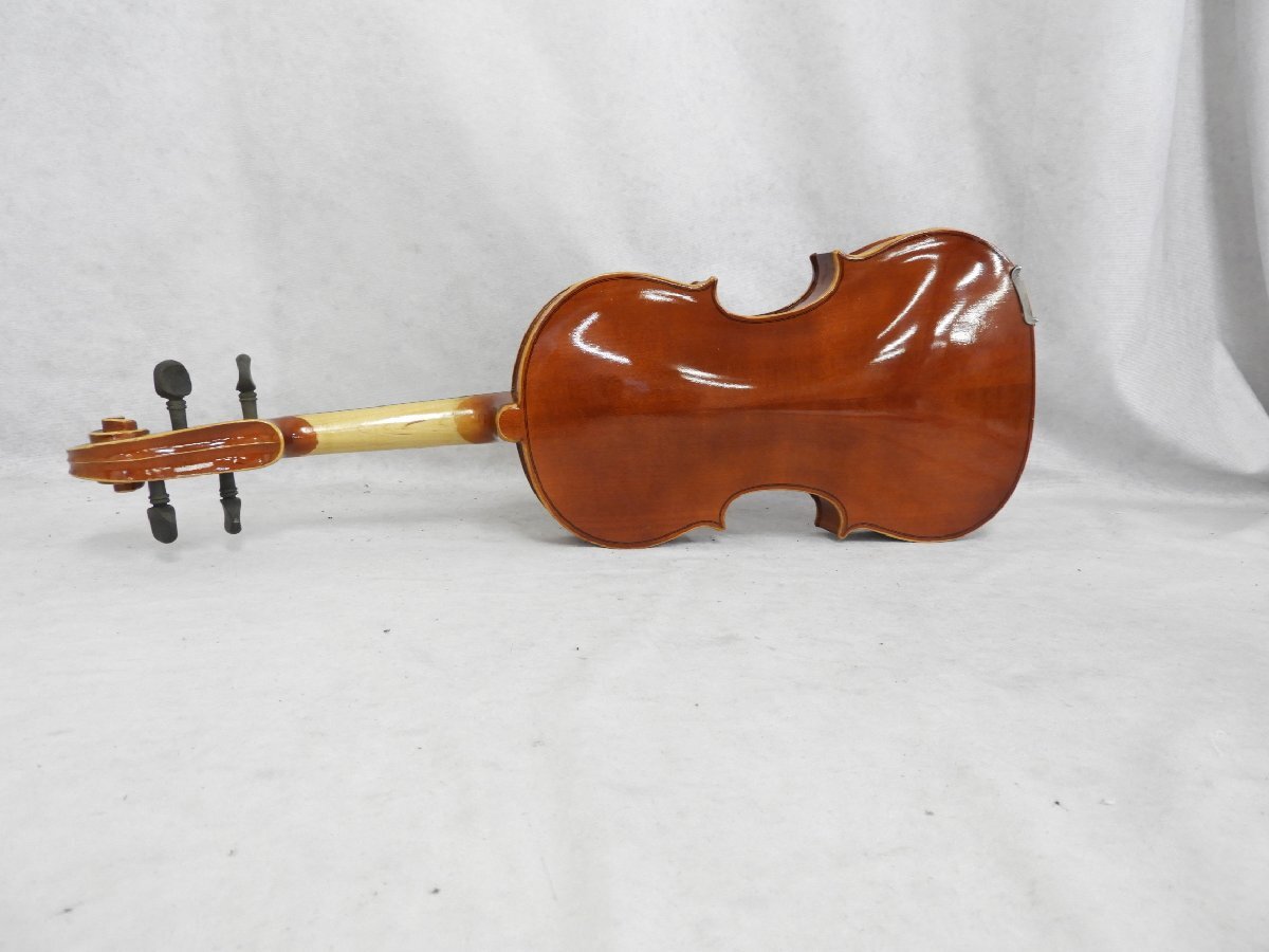 ☆ KISO SUZUKI Violin 鈴木バイオリン No.7 copy of Antonius Stradivarius 1720 4/4 バイオリン ケース付き ☆中古☆_画像8