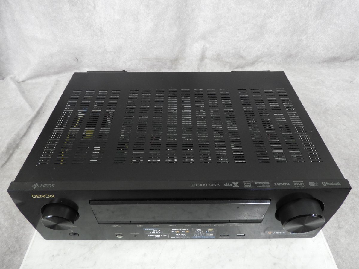 ☆ DENON デノン AVR-X1600H 2021年製 AVアンプ ☆中古☆の画像7