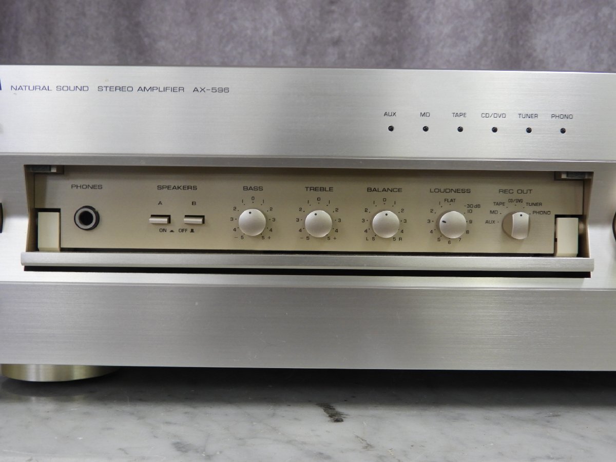 ☆ YAMAHA ヤマハ AX-596 プリメインアンプ ☆中古☆の画像4