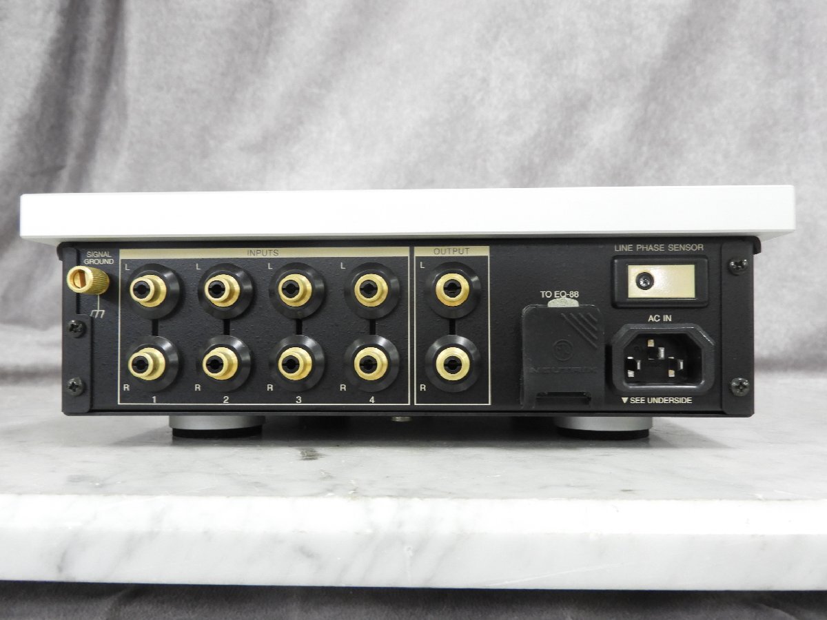 ☆ LUXMAN ラックスマン CL-88 真空管プリアンプ コントロールアンプ ☆中古☆の画像4