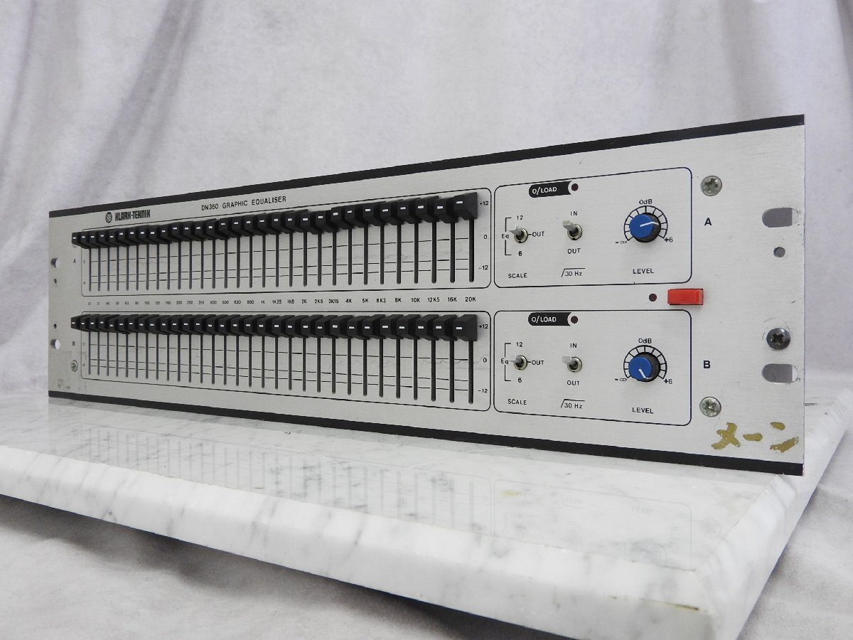 ☆ KLARK-TEKNIK DN360 クラークテクニック グラフィックイコライザー ☆中古☆の画像3