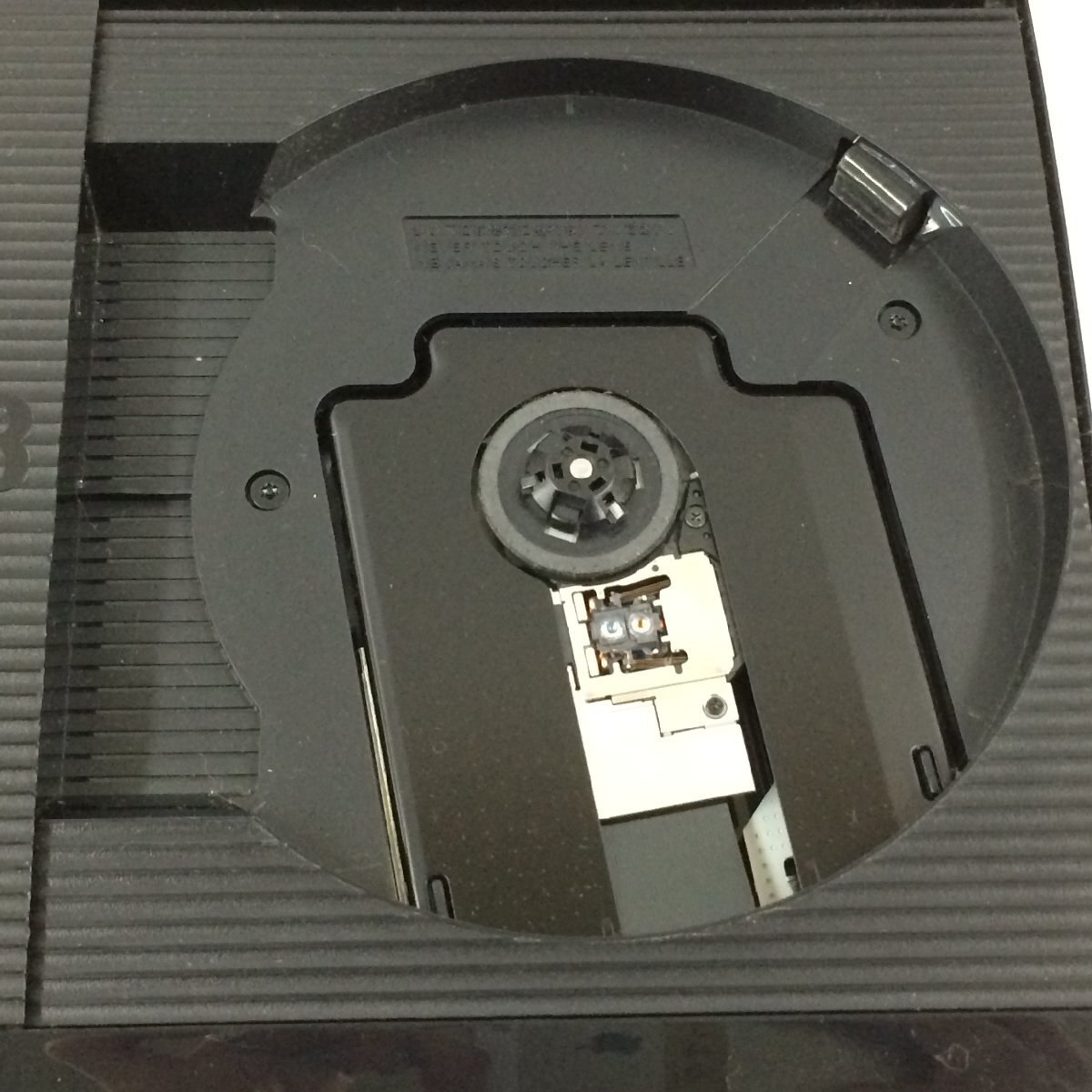 f300*80 【ジャンク】 SONY ソニー PlayStation3 PS3 本体 250GB CECH-4000B チャコール・ブラック (コントローラーなし・封印シールあり)_画像6