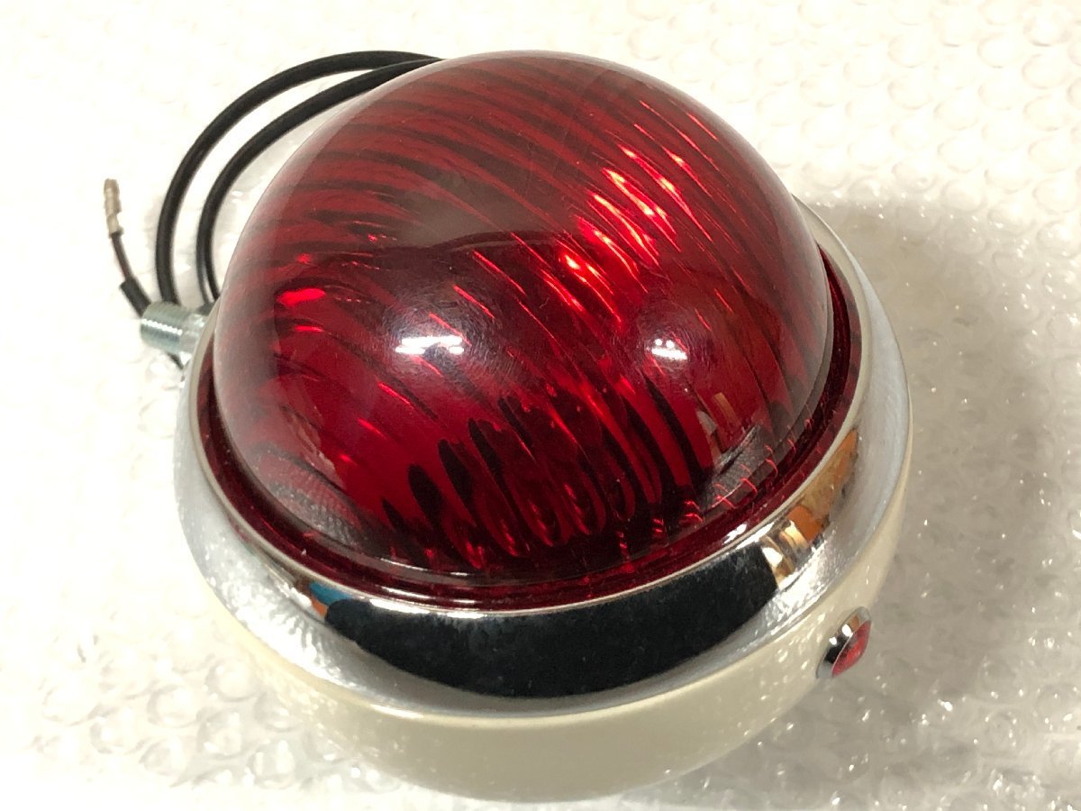 k157*80 【現状品】 詳細不明 パトランプ　球型 赤 約13cm_公道での点灯及び悪用禁止！