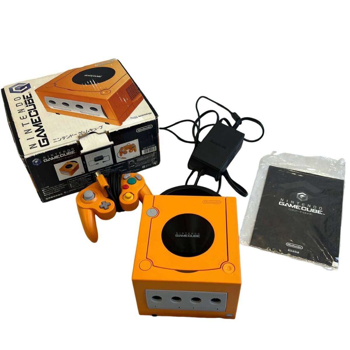 * recommendation goods * nintendo Nintendo Nintendo GAMECUBE Game Cube body DOL-001 orange series box controller code attaching SAKS0325-7