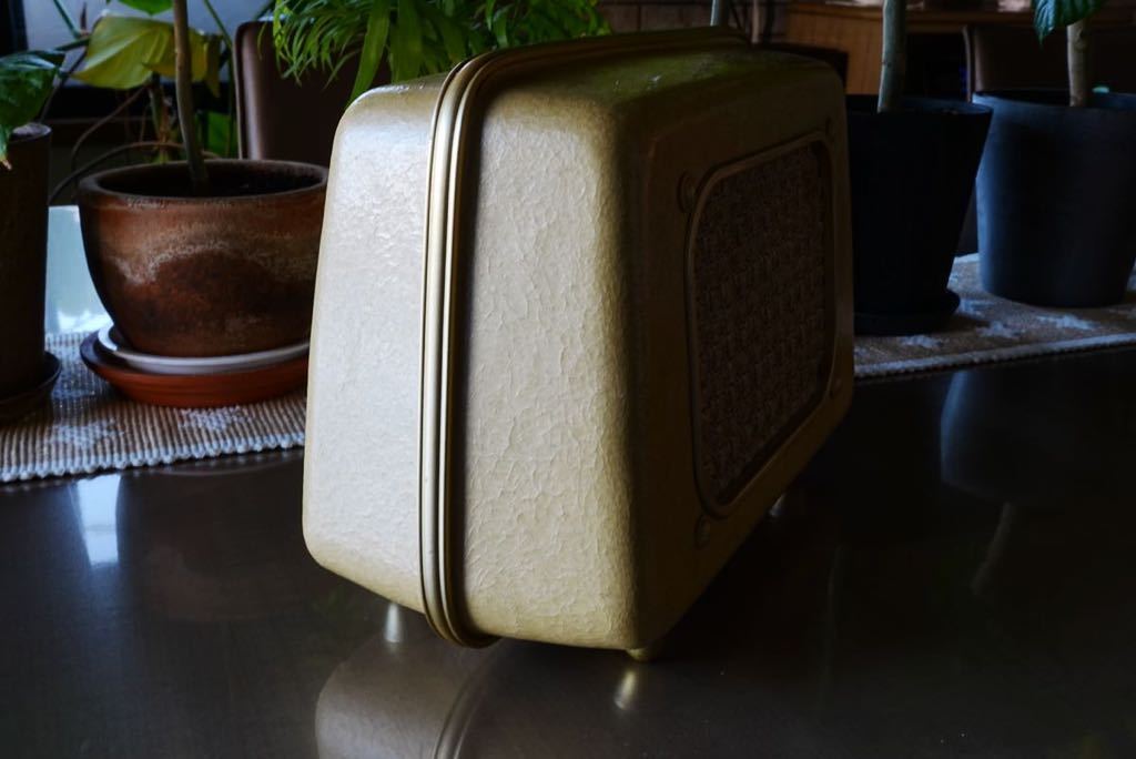 Isophon - Isonetta / Vintage Speaker / Made in Germany 1953s~ 極小ターミナル付 自作ゴールド樹脂脚 非加工カスタム仕様の画像5