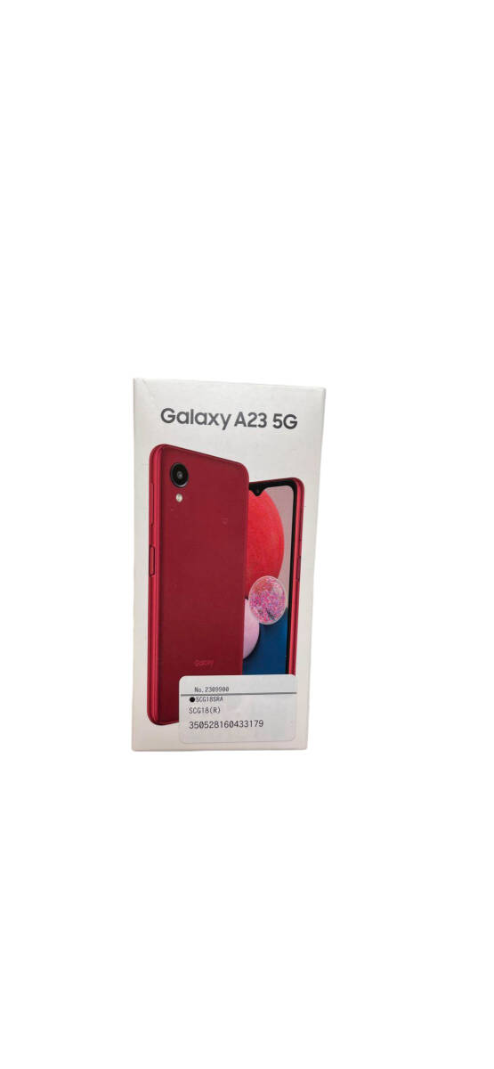 Galaxy A23 5G 5.8インチ メモリー4GB ストレージ 64GB レッド Galaxy A23 5G 5.8インチ メモリー4GB ストレージ 64GB レッド