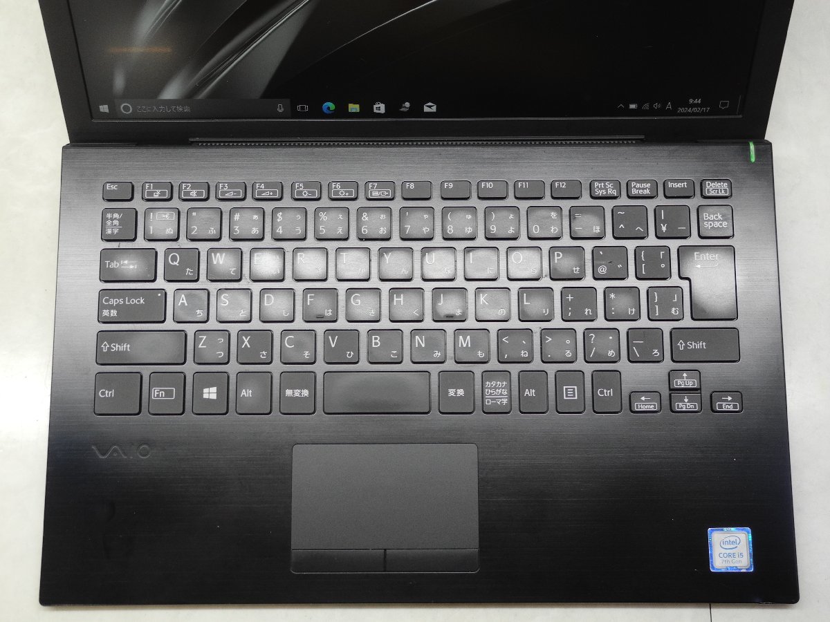 ☆1円☆第7世代☆VAIO☆VJPG11C11N☆高解像度1920x1080☆Core i5 2.50GHz/4GB/SSD128GB/無線/Bluetooth/カメラ/Office/Win10 DtoD領域☆_画像2