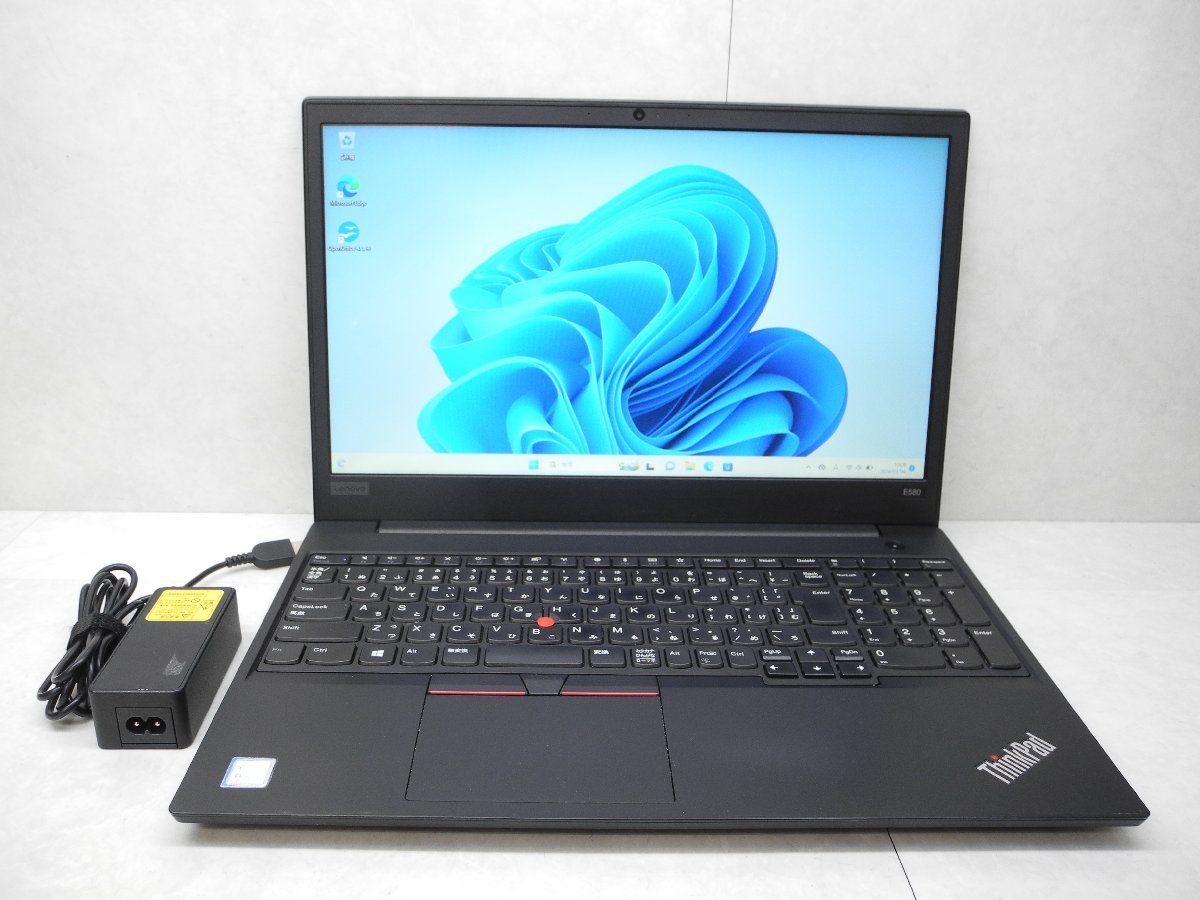 ☆1円スタート☆第7世代☆Thinkpad☆E580 20KT-A00LJP☆Core i5 2.50GHz/8GB/SSD256GB/無線/Bluetooth/カメラ/Office/Windows 11 Pro☆_画像1