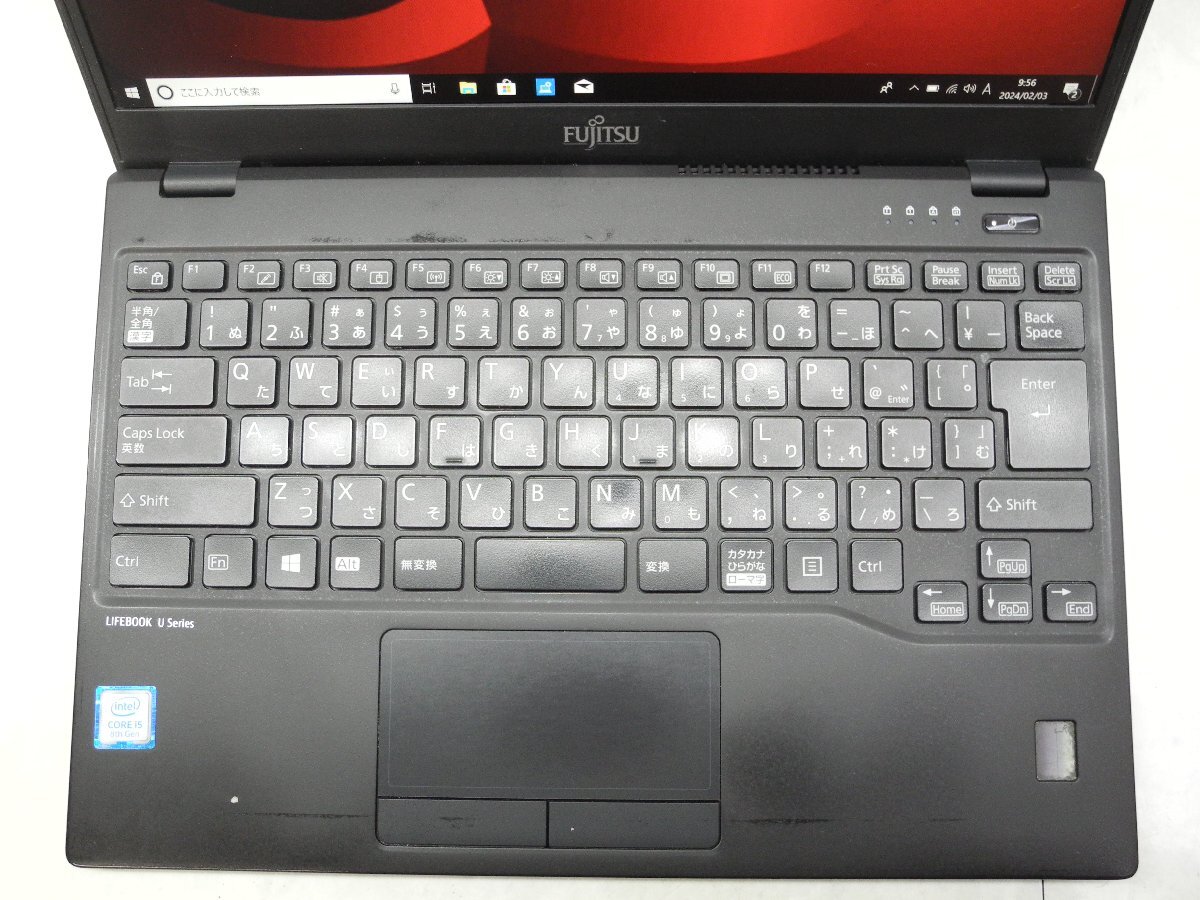 ☆1円☆第8世代☆LIFEBOOK U939/B☆富士通.高解像度1920×1080☆Core i5 1.60GHz/8GB/SSD256GB/無線/Bluetooth/カメラ/Office/DtoD領域☆_画像3