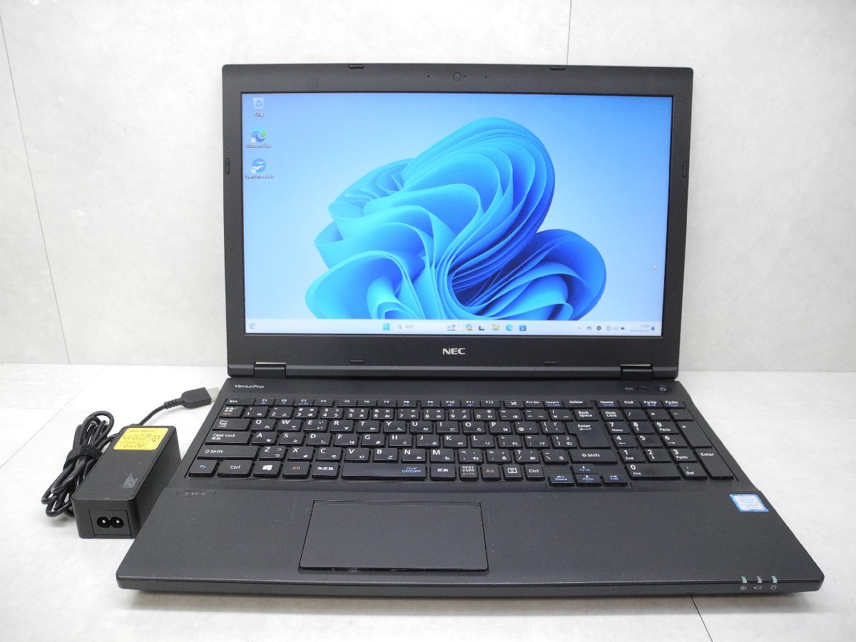 ☆1円スタート☆第7世代☆NEC☆VersaPro PC-VJ25TLZGV☆Core i5 2.50GHz/8GB/SSD250GB/DVD-ROM/Office/Windows 11 Pro☆の画像1