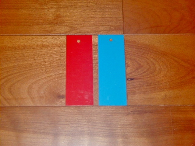 2 шт. комплект патинко каждый раз спасибо plate голубой красный 1