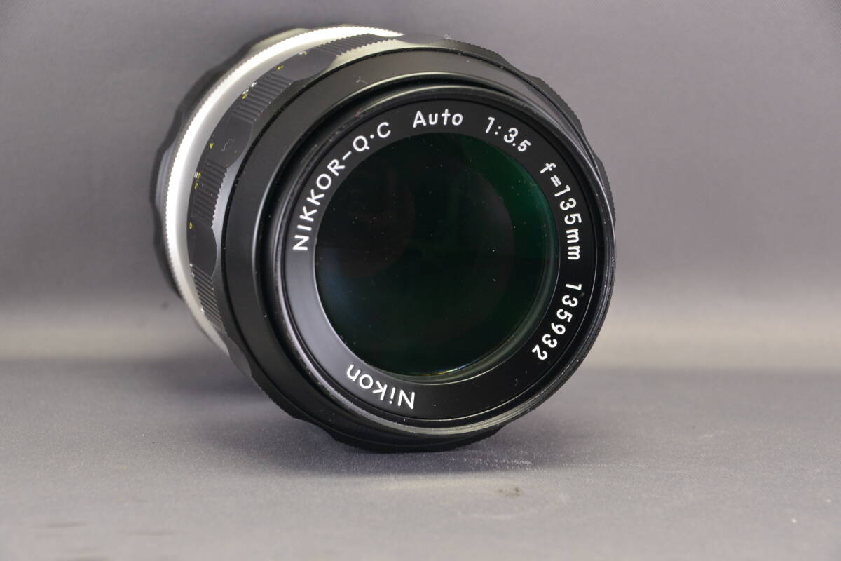 ニコン NIKKOR-Q・C Auto 135mm F3.5 Ai改 中古品！の画像9