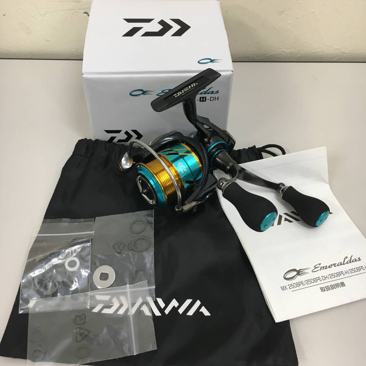 １円スタート ダイワ １７ エメラルダス MX2508 PE-H-DH　DAIWA Emeraldas 中古現状販売品_画像10