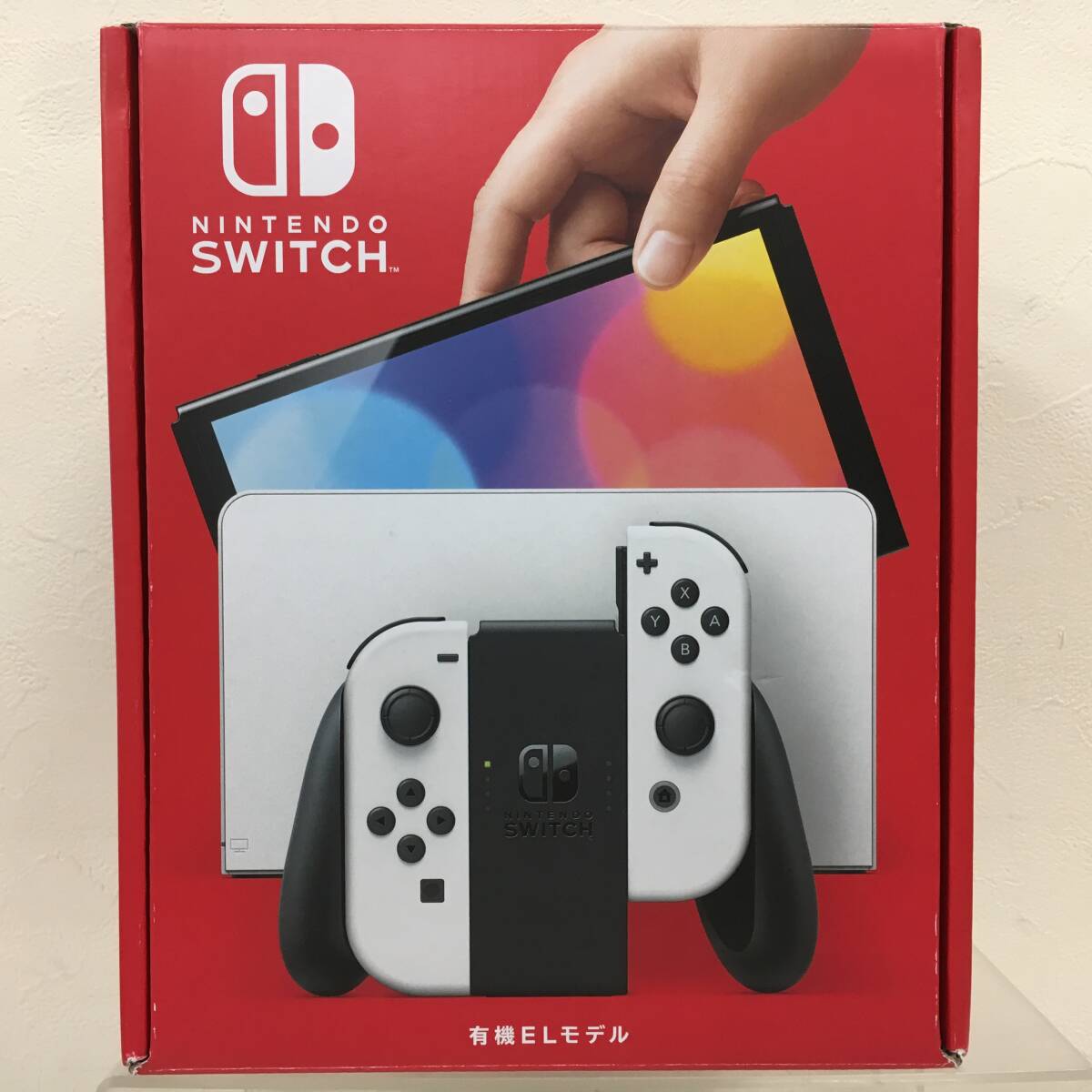 Nintendo Switch 有機ELモデル 本体 ホワイト ニンテンドースイッチ 任天堂 中古現状販売品 管理Bの画像1