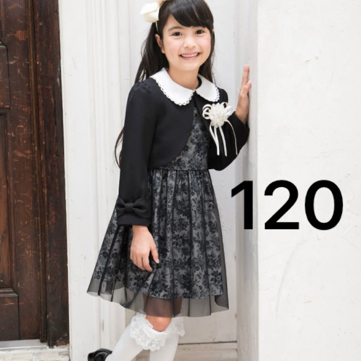 3点セット】アリサナarisanaフォーマルセットアップ120 花柄 3点セット】アリサナarisanaフォーマルセットアップ120 花柄