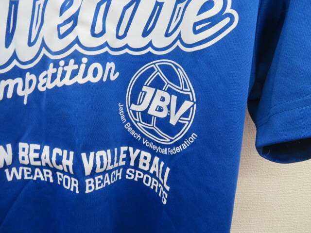 1000円～　JBV　JAPAN　BEACH　VOLLEYBALL　日本ビーチバレーボール　半袖Tシャツ　HUNCH WEA _画像3