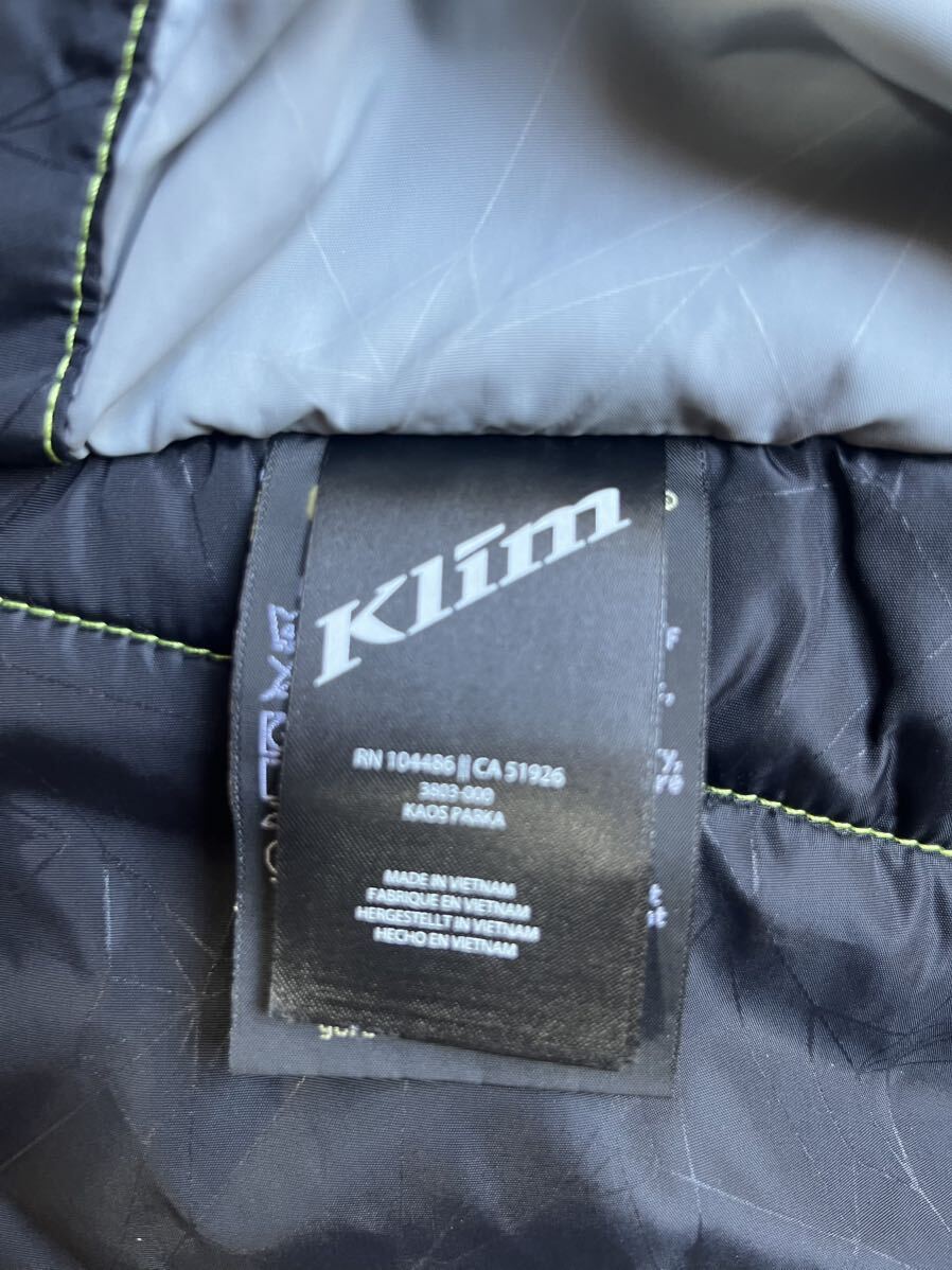 Klim Kaos Parka Jacket одежда M размер GORE-TEX snow мотоцикл снегоход Climb одежда б/у товар.