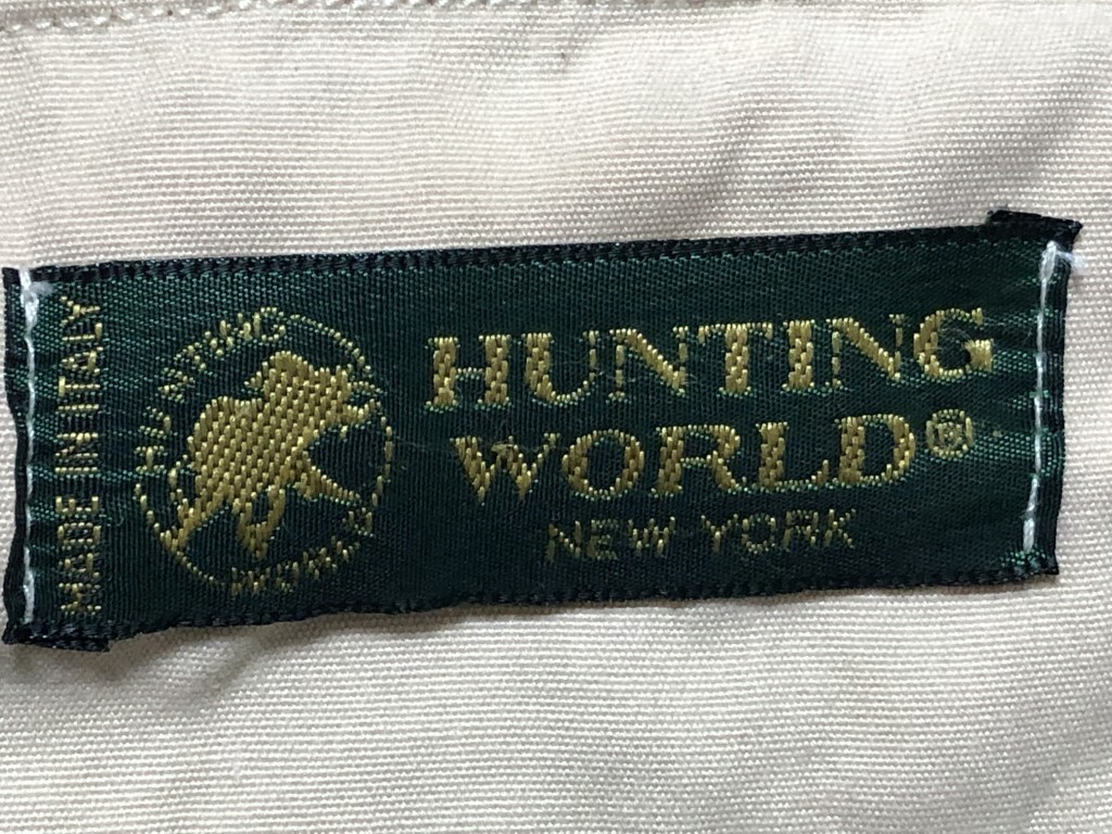 イタリア製 90s archive◇HUNTING WORLD ハンティングワールド イタリア製 90s archive◇HUNTING WORLD ハンティングワールド