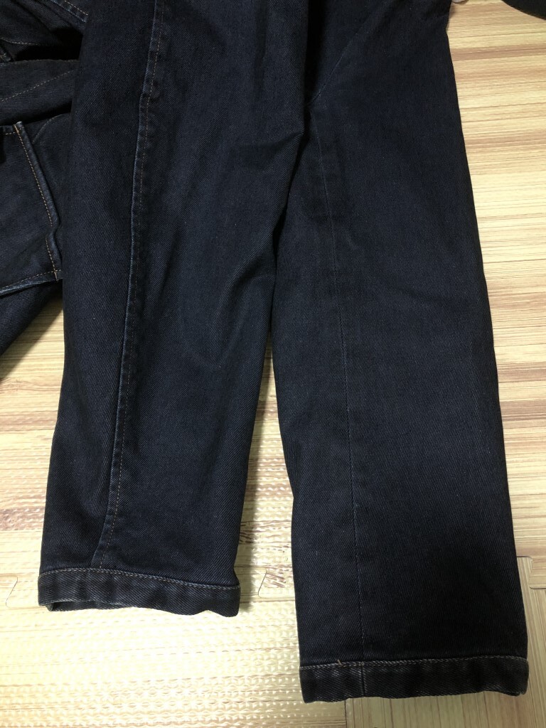 ◆CHAPS DENIM デニムジャケット カバーオール L　ダークインディゴ_画像8