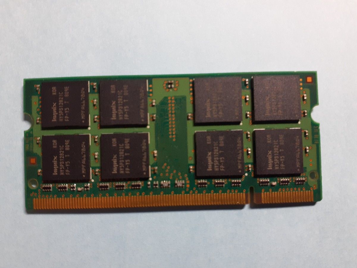 ノートPC用メモリ hynix PC2-5300S-555 1GB 1枚