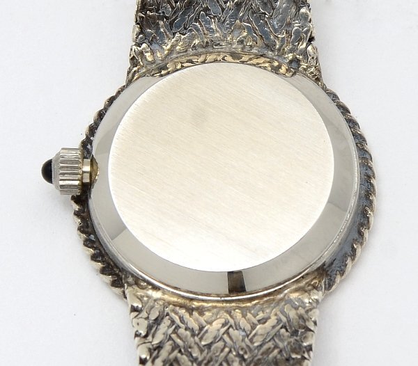 【ＤＭ】1円～OMEGA オメガ De Ville デビル 手巻き ヴィンテージ レディース腕時計 SILVER無垢 ジャンク品の画像3