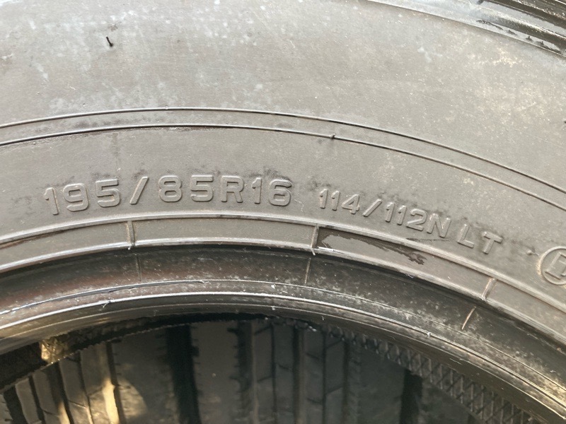 195/85R16 6本セット ダンロップ エナセーブ キャンター、エルフなど_画像4