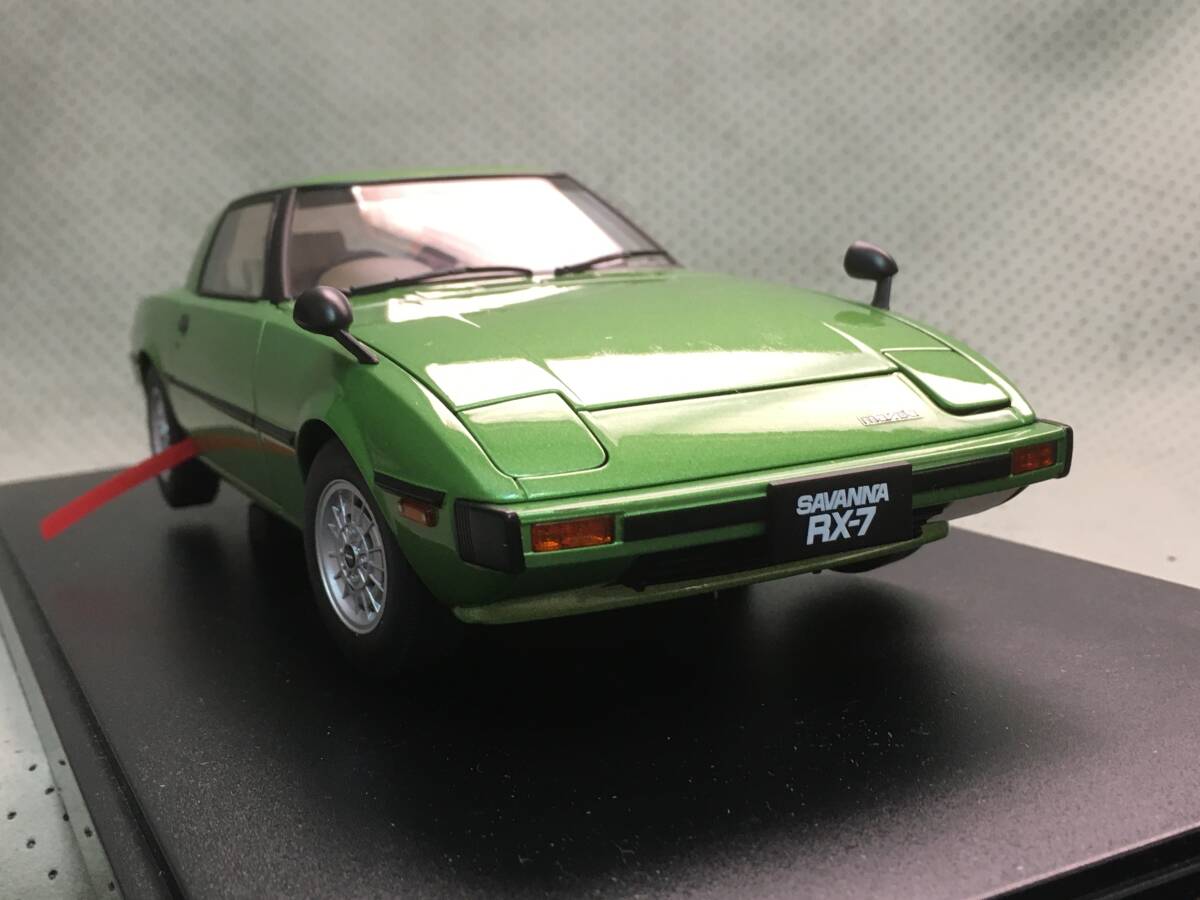 AUTOart 1/18 MAZDA サバンナRX-7 グリーンM 未展示品  絶版希少の画像2