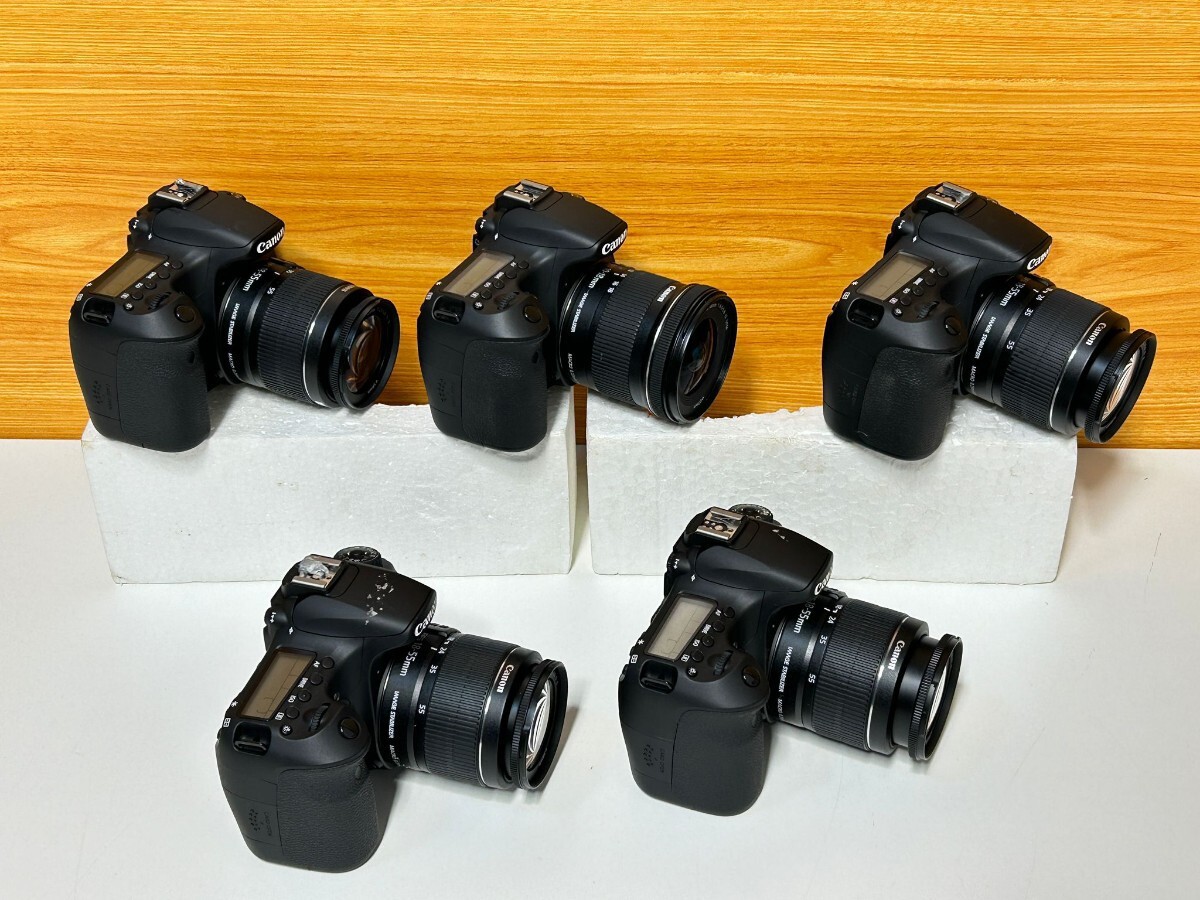 Canon／ キャノン　デジタルカメラ　DS126281　日本製　5個まとめセット　動作確認済み!_画像4
