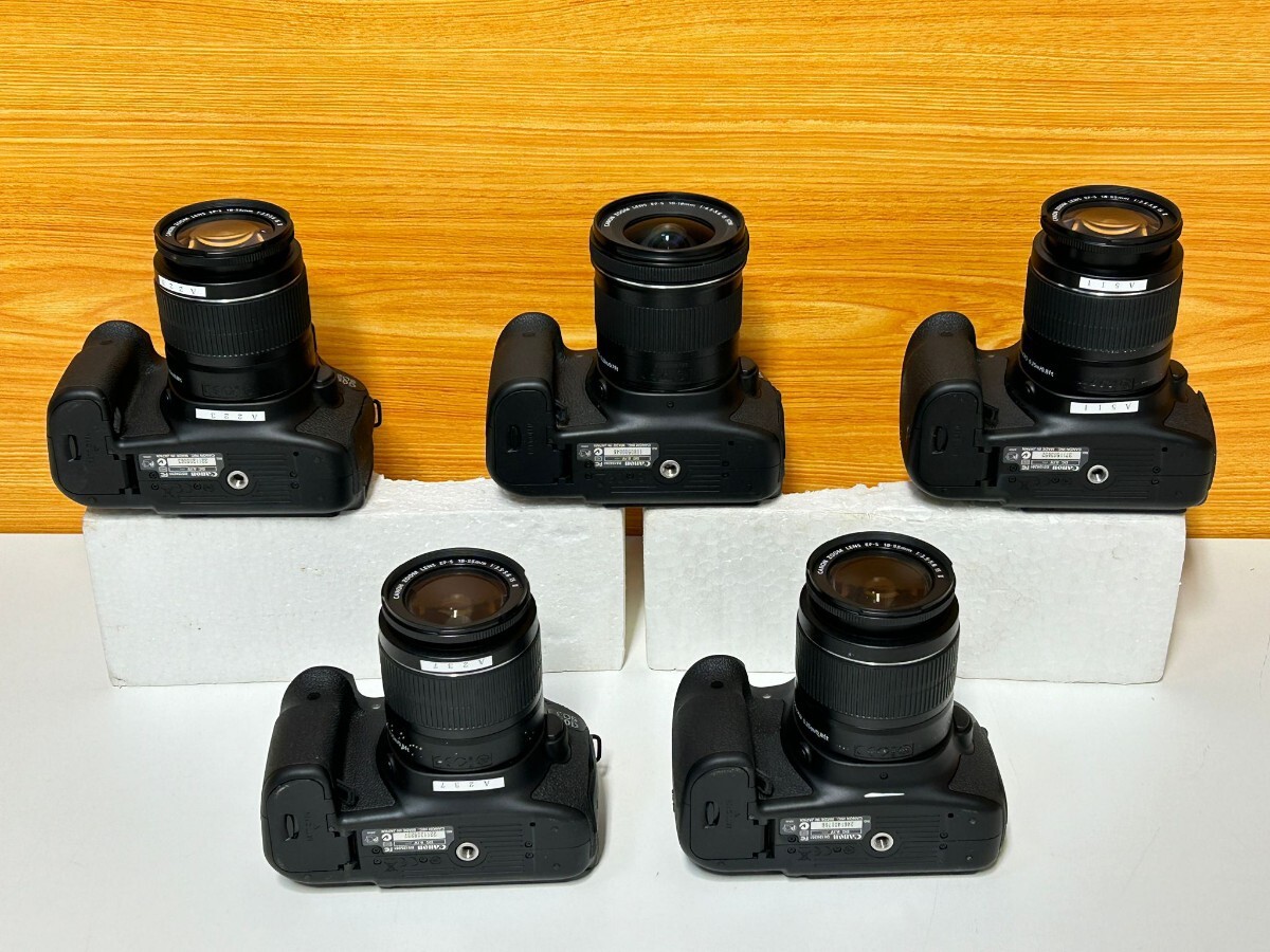 Canon／ キャノン　デジタルカメラ　DS126281　日本製　5個まとめセット　動作確認済み!_画像8