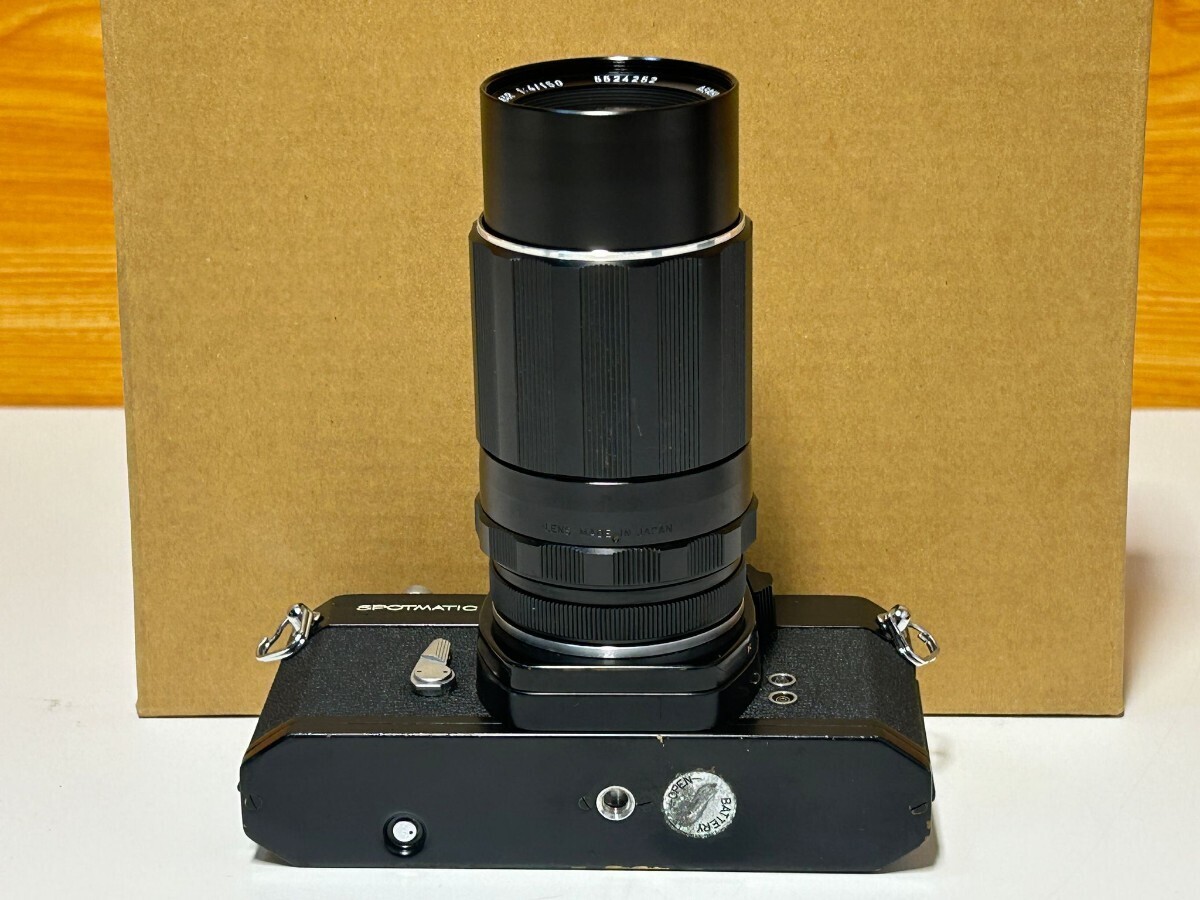 ペンタックス ASAHI PENTAX SPOTMATIC SP Super-Multi-Coated TAKUMAR F1.4/50 フィルムカメラ　動作確認済み!_画像7
