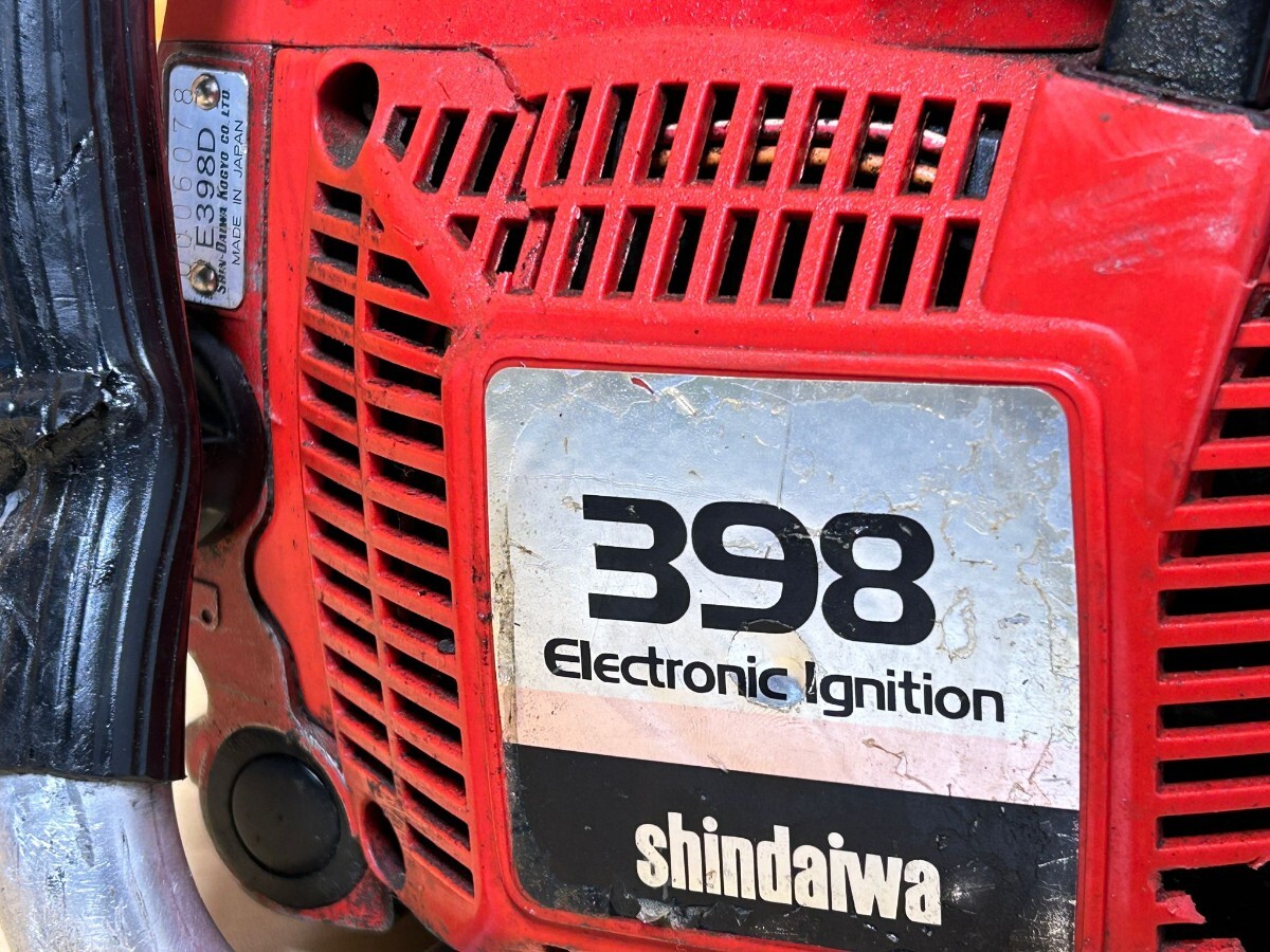 shindaiwa Electronic Ignition エンジンチェーンソー チェンソー 398 動作未確認!の画像10