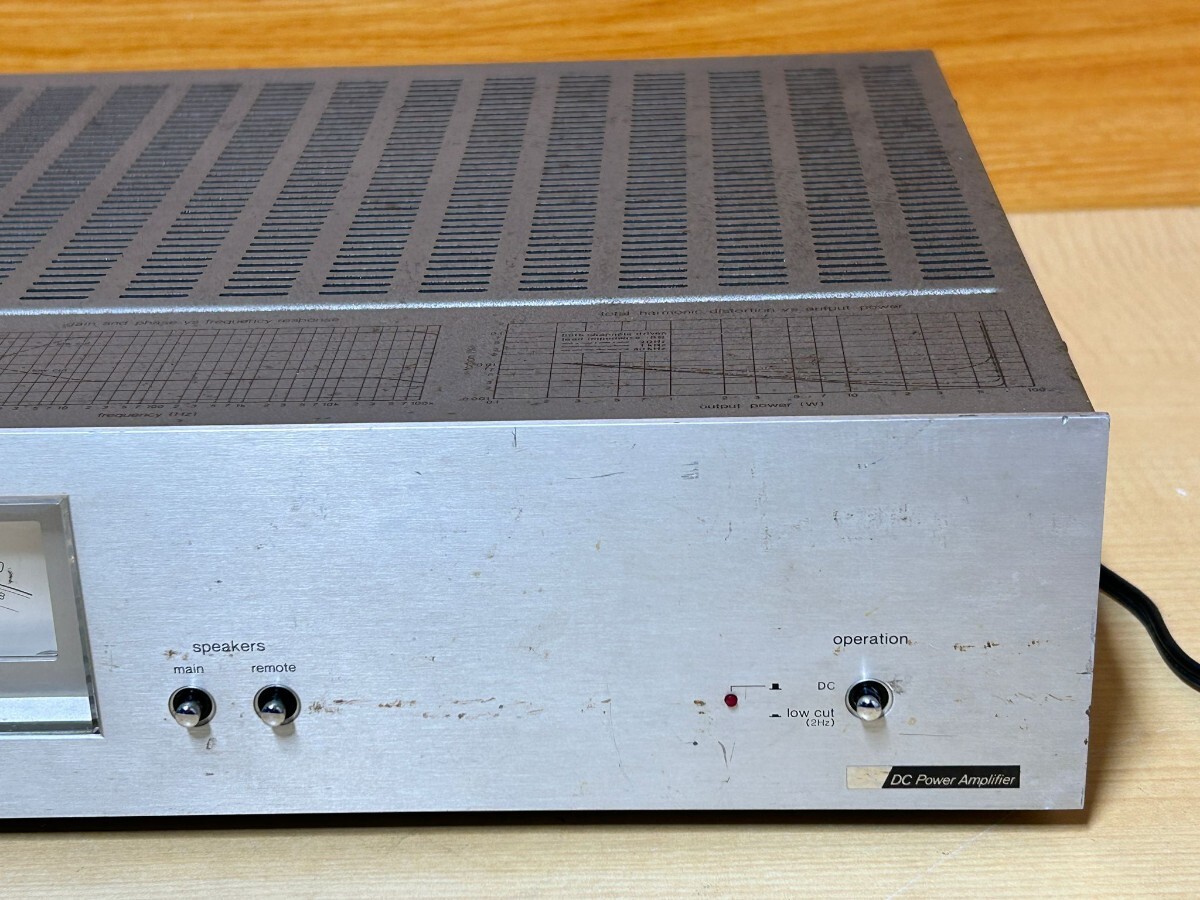 TECHNICS　STEREO POWER AMPLIFIER／ パワーアンプ　SE-9021A　動作確認済み　日本製!_画像6