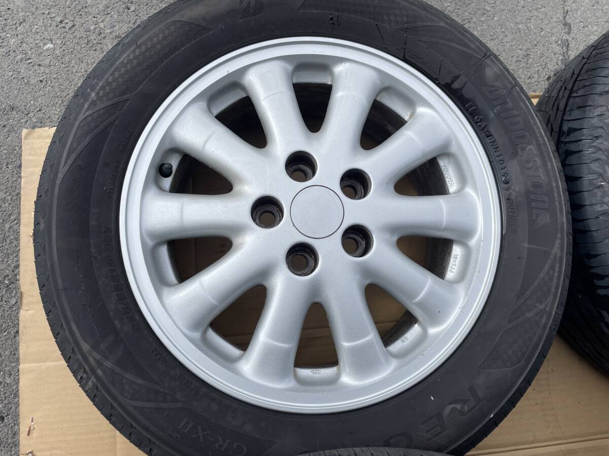 TOYOTA 純正 JZZ30 ソアラ ホイール 16×7JJ ４本セット 225/55-16 タイヤおまけ付き_画像4