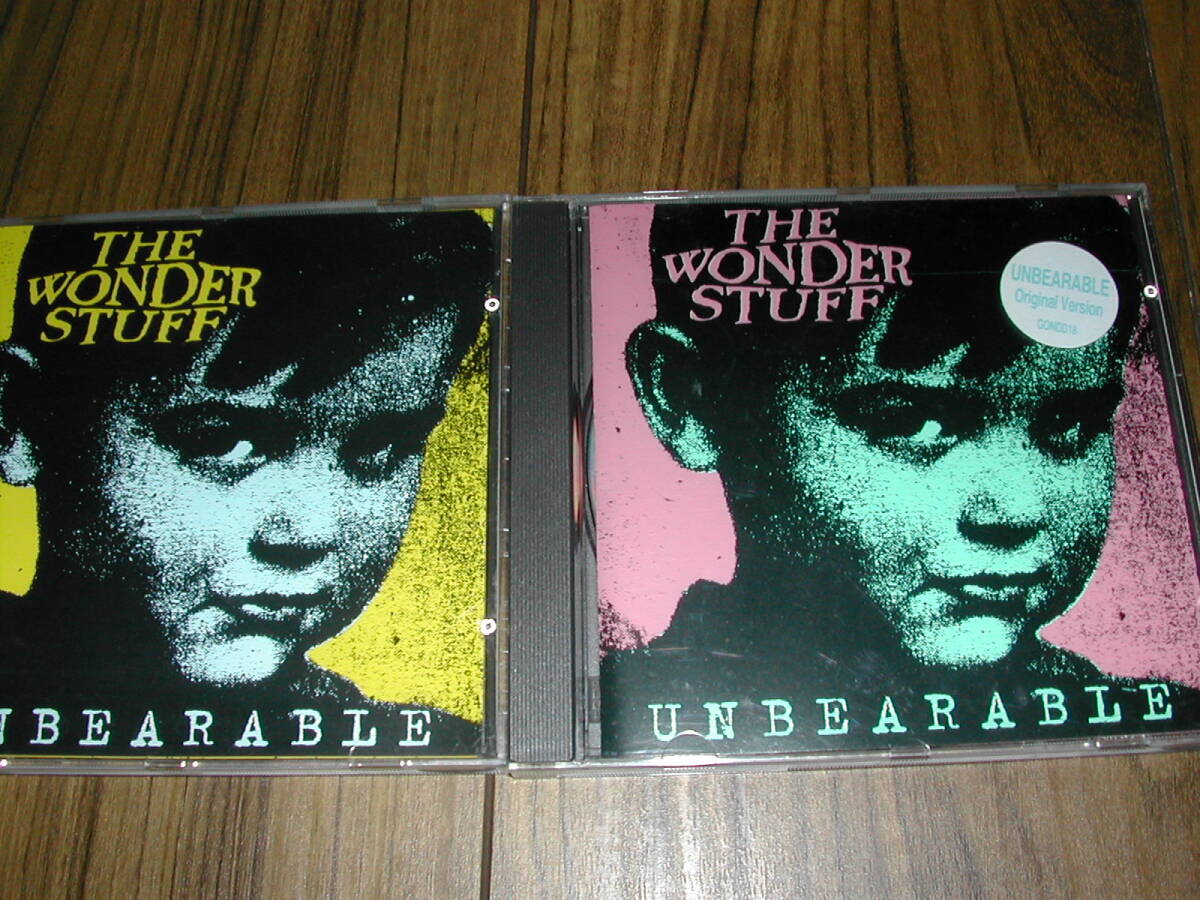 WONDER STUFF / Unbearable 輸入CDS２枚セット　Miles Hunt_画像1