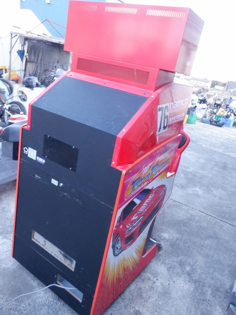 namco ナムコ Rave Racer レイブレーサー 筐体 ゲーセン item namco ナムコ Rave Racer レイブレーサー 筐体 ゲーセン item