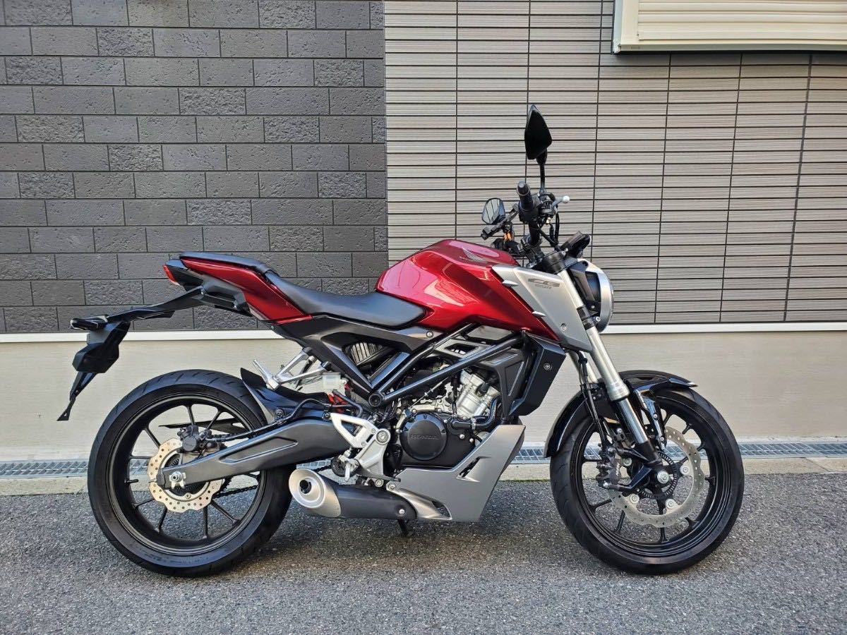 大阪市発☆CB125R☆JC79☆ホンダ☆ワンオーナー☆低走行☆自賠責保険たっぷり☆全国配送ok☆40226の画像2