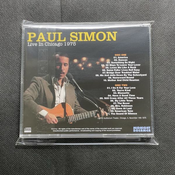 NEW! MD-1050: PAUL SIMON - AUDITORIUM THEATRE [ポール・サイモン]_画像2