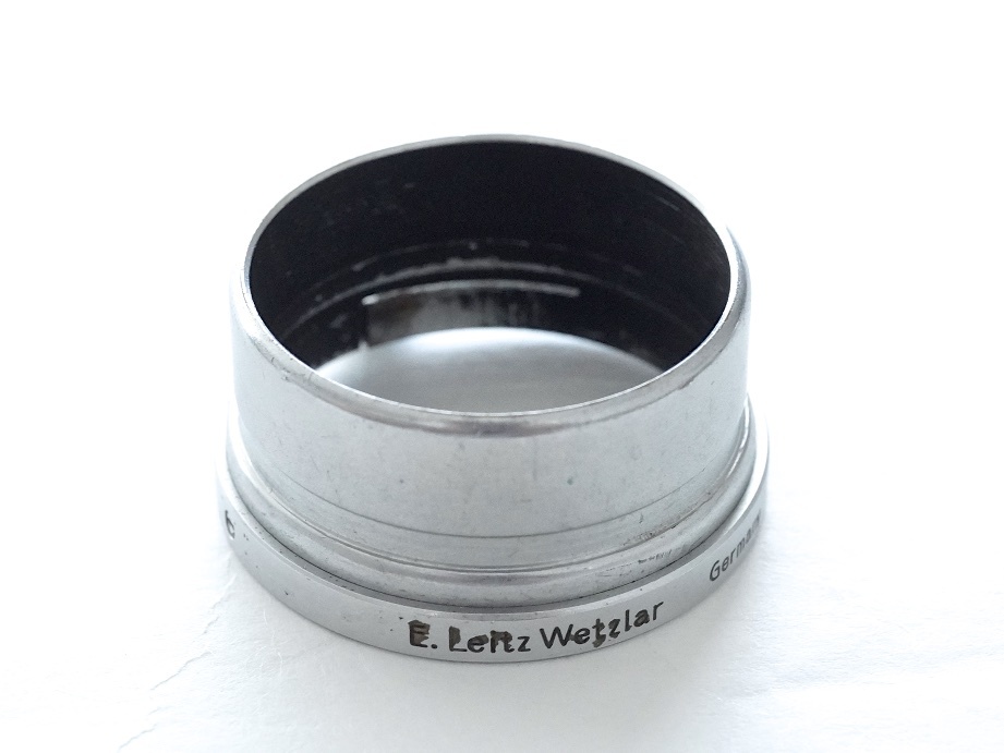 LEICA・ライカ ☆ レンズフード・FISON ☆ エルマー 5cm・ズマール 5cmなどに ☆ E.Leitz Wetzlar Germany _画像3