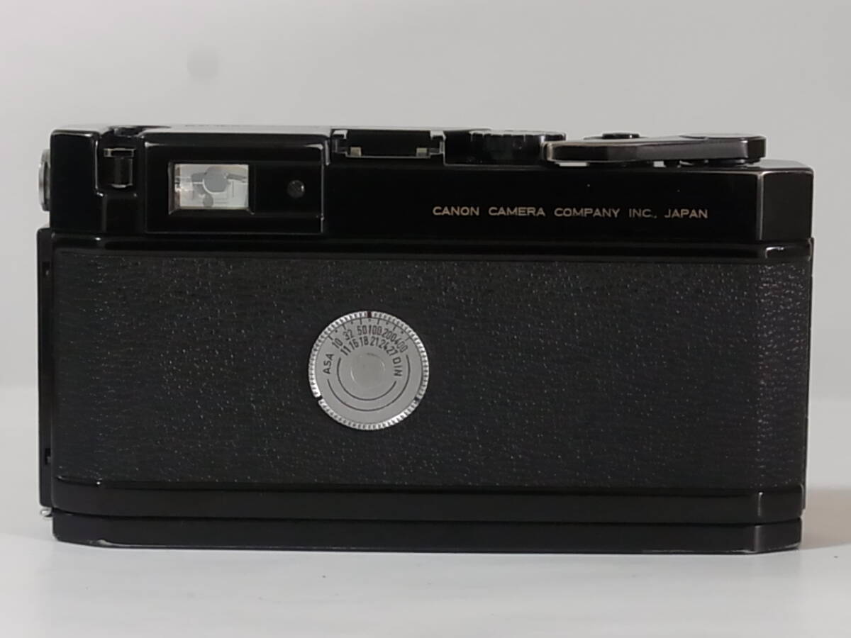 希少 キャノン CANON M39(L39スクリューマウント)レンジファインダー カメラ Canon P ブラックペイント Black Paint ボディNO.706562 CANON_画像3