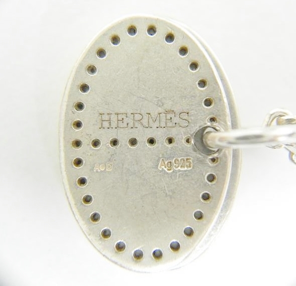 エルメス HERMES エクリプス エブリン Wプレート ネックレス エルメス HERMES エクリプス エブリン Wプレート ネックレス