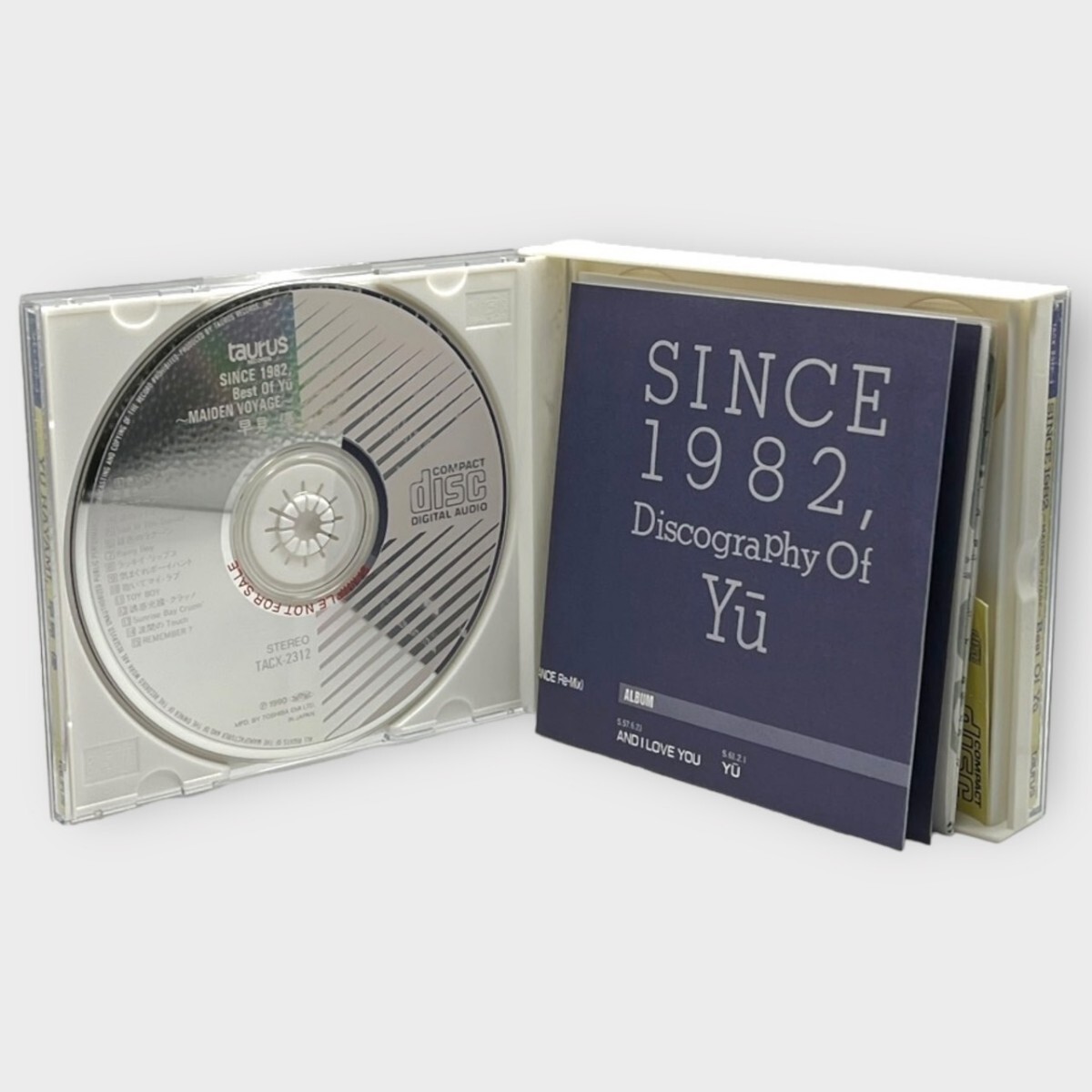 早見優 SINCE 1982 Best Of Yu CD アルバム サンプル 見本品_画像3