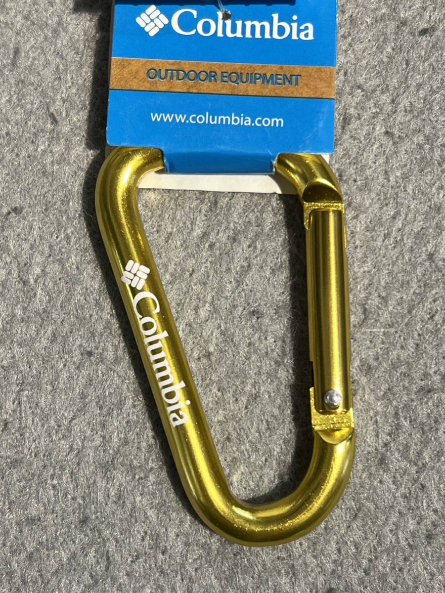 Columbia コロンビア　カラビナ Hubbard Ⅱ Key Ring PU1340-798 定価600円税別　廃番　タグ付　未使用　美品_画像1