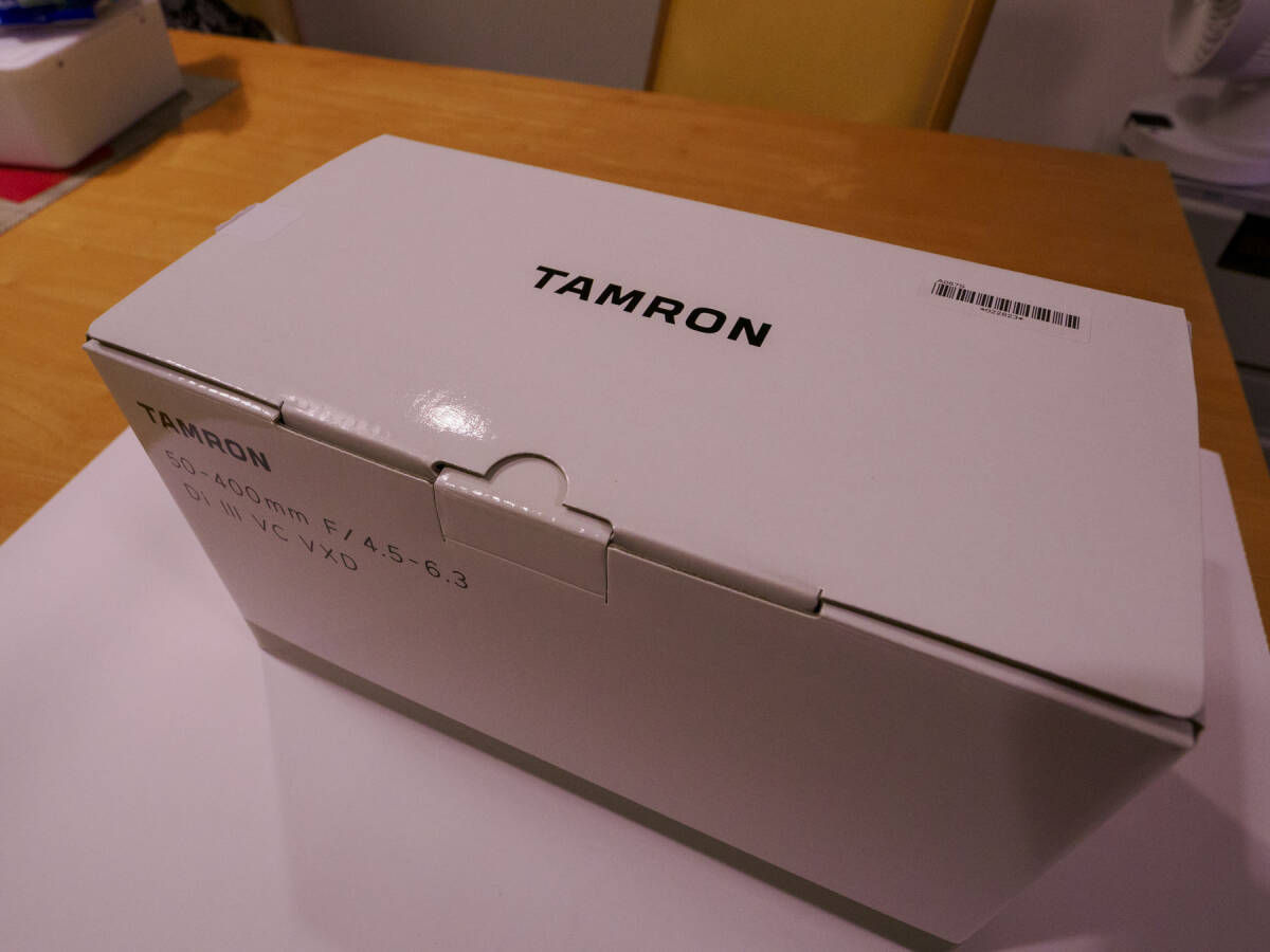 新品同様 タムロン TAMRON 50-400mm F/4.5-6.3 Di III VC VXD A067 保証期間中_画像3