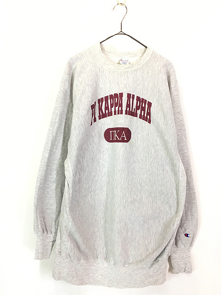 古着 90s Champion Reverse Weave 「Pi Kappa Alpha」 リバース スウェット XXXL 古着_画像1