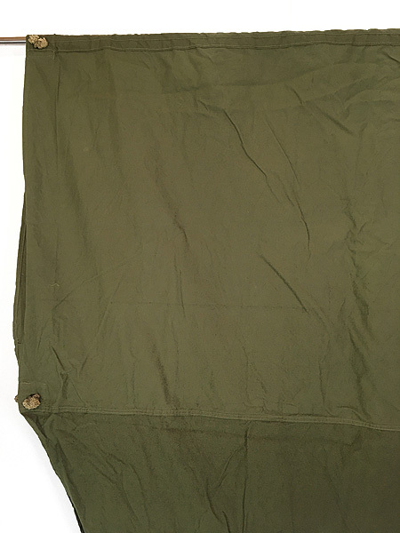 雑貨 古着 40s 米軍 「US」 ステンシル SHELTER HALF TENT ミリタリー パップ テント タープ 菱形 大判 キャンプ 古着_画像6