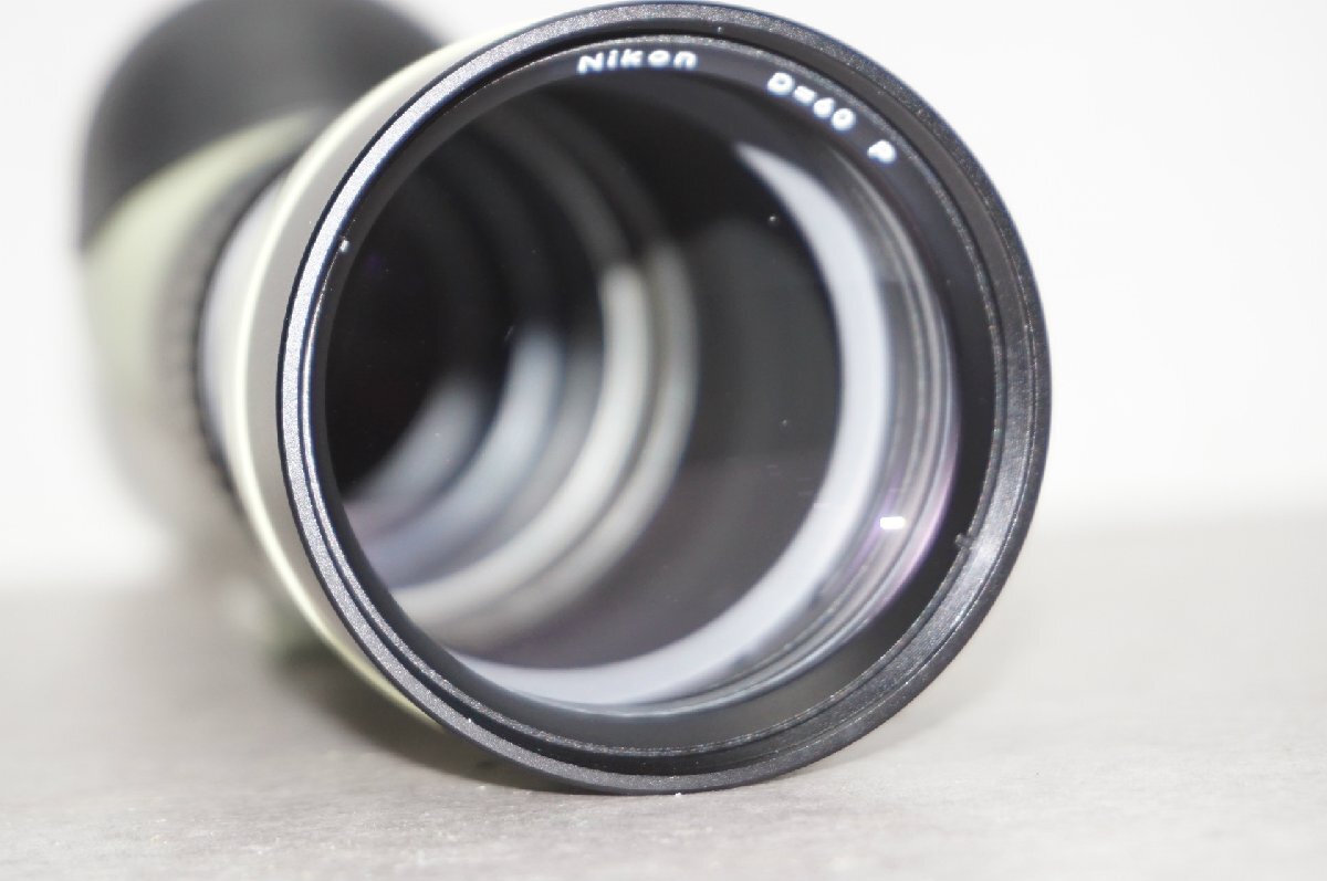 [SK][C4216960] Nikon ニコン D=60P FIELD SCOPE フィールドスコープ 単眼鏡 ケース付き_画像8