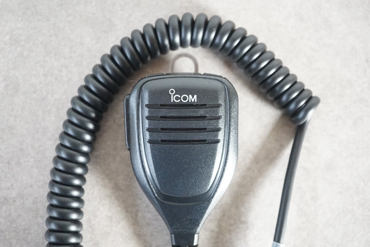 [QS][B4102660] ICOM アイコム HM-219 ダウンスイッチ付きハンドマイク アマチュア無線_画像2