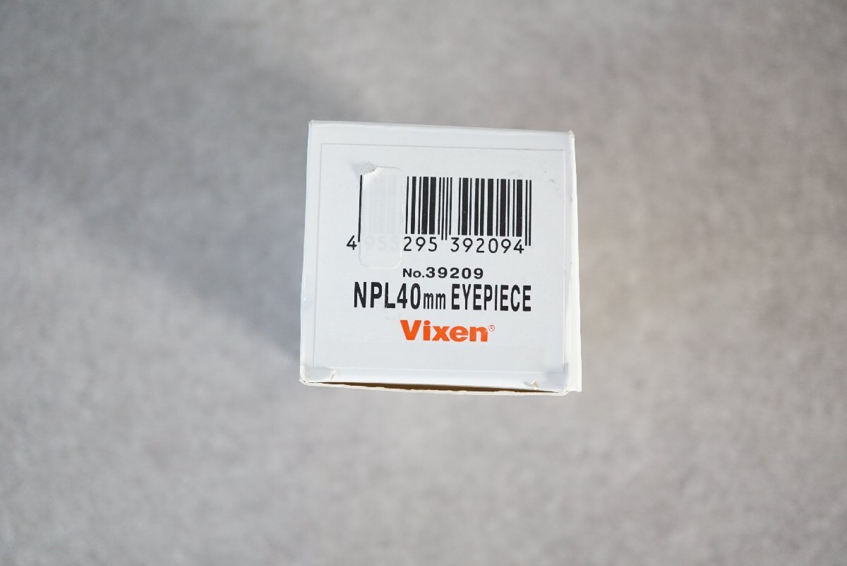 [QS][C4172460] Vixen ビクセン NPL 40mm 40° アイピース 白箱付き 天体望遠鏡 部品の画像9