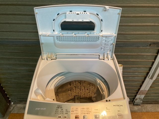 ジャンク品■２０１１年製■日立全自動洗濯機■NWー５KR■直接引き取り歓迎♪■の画像8