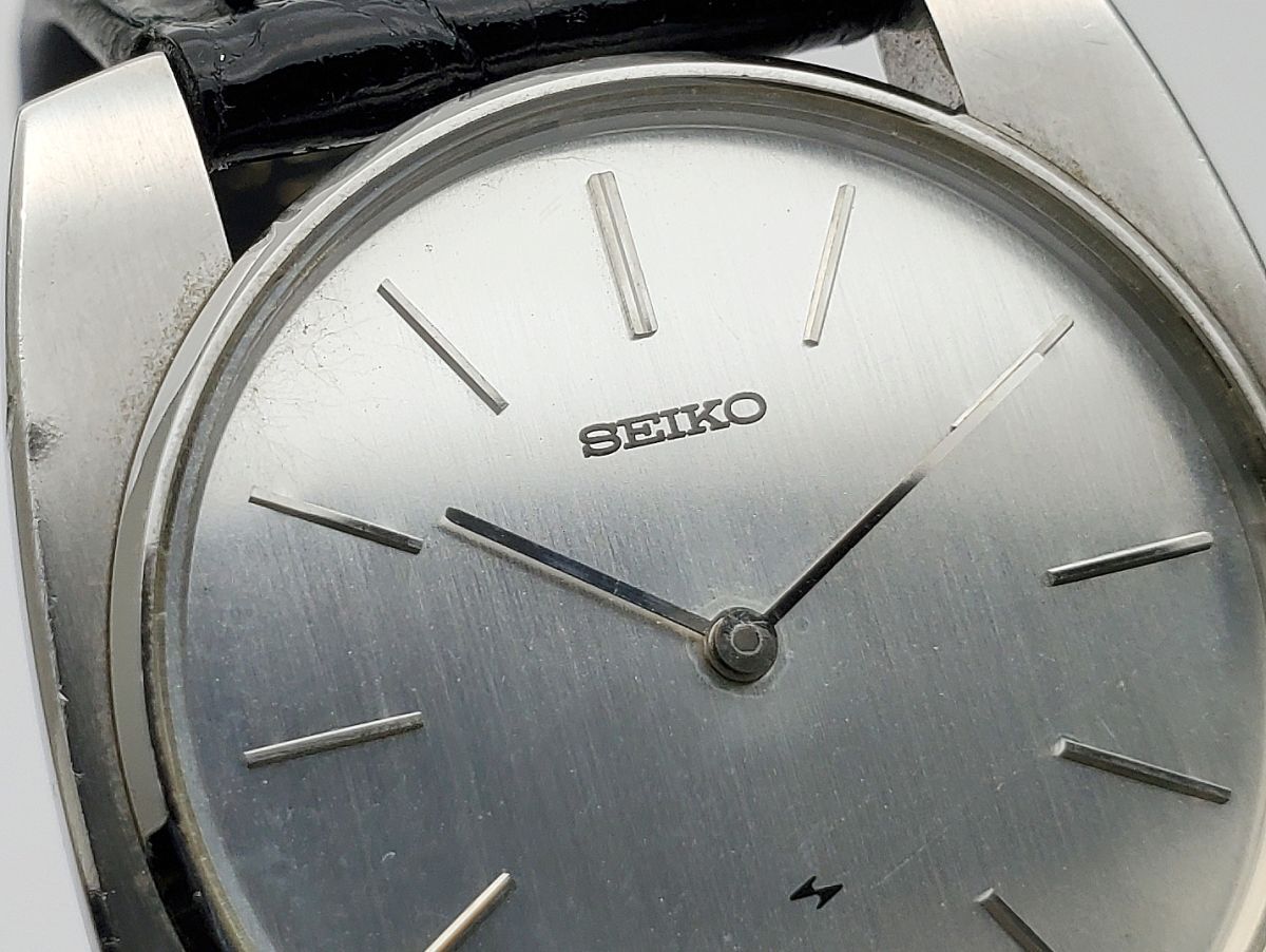 1000円スタート 腕時計 SEIKO セイコー U.T.D. ウルトラ・シン・ドレス 6810-0010 手巻 MT 箱付 極薄型ドレスウォッチ アンティーク 2 W208_画像10